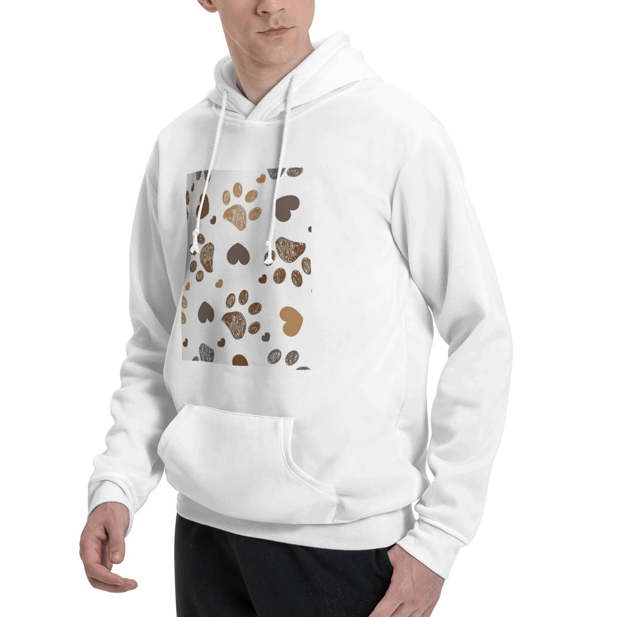 Color Simple Drawing Dog Paw P - Winter Clothing Drawing 评论和价格